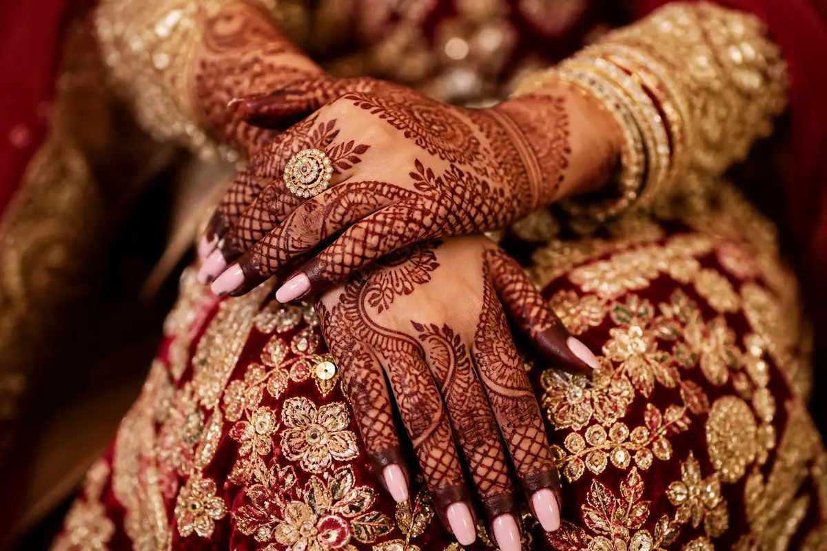henna para bodas en Guadalajara diseño mehndi novia